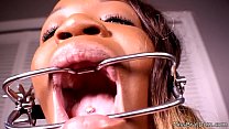 Gag Fetish Fantasy with a Hot Ebony Babe