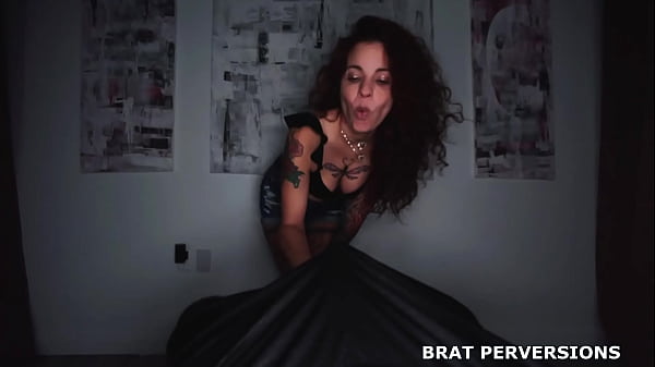 Cheating Dick Stroking by a Slutty Brunete
